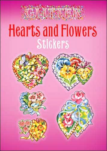 Cover for Joan O'Brien · Glitter Hearts and Flowers Stickers - Dover Stickers (MERCH) (2004)