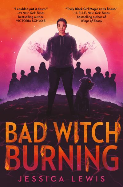 Cover for Jessica Lewis · Bad Witch Burning (Hardcover Book) (2021)