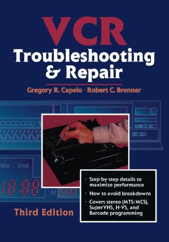 Cover for Robert Brenner · VCR Troubleshooting and Repair (Taschenbuch) (1998)