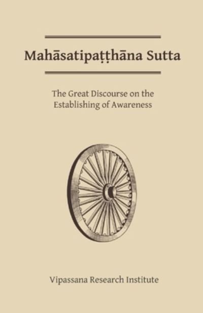 Cover for Gotama Buddha · Mahasatipatthana Sutta (Pocketbok) (2020)
