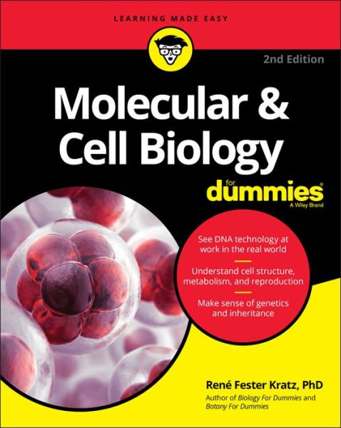 Cover for Rene Fester Kratz · Molecular &amp; Cell Biology For Dummies (Paperback Book) (2020)