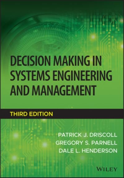 Cover for PJ Driscoll · Decision Making in Systems Engineering and Management (Innbunden bok) (2022)