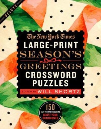 Cover for The New York Times · New York Times Large-Print Season's Greetings Crossword Puzzles (Pocketbok) (2018)