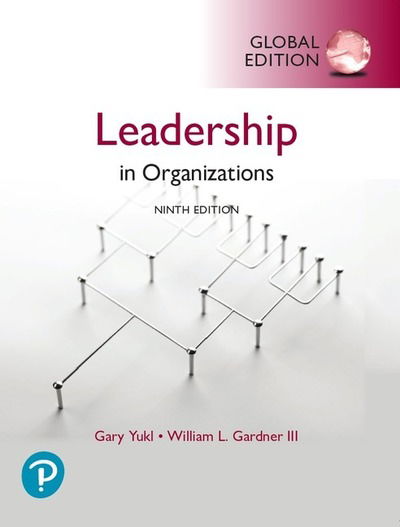 Cover for Gary Yukl · Leadership in Organizations, Global Edition (Paperback Book) (2019)