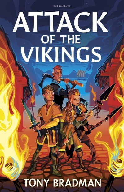 Cover for Tony Bradman · Attack of the Vikings - Flashbacks (Paperback Book) (2017)