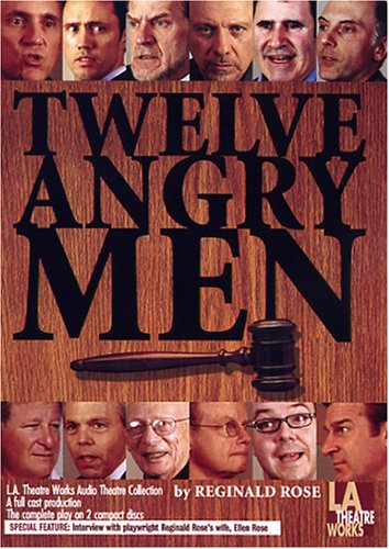 Cover for Reginald Rose · Twelve Angry men (Library Edition Audio Cds) (Audiobook (CD)) (2006)