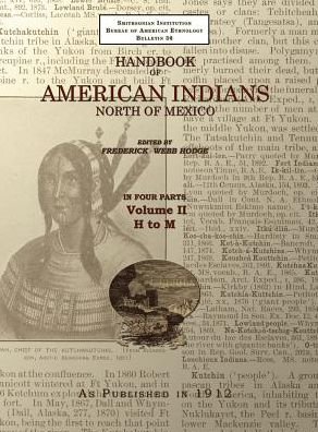 Cover for Frederick Webb Hodge · Handbook of American Indians Volume 2 (Hardcover Book) (2018)