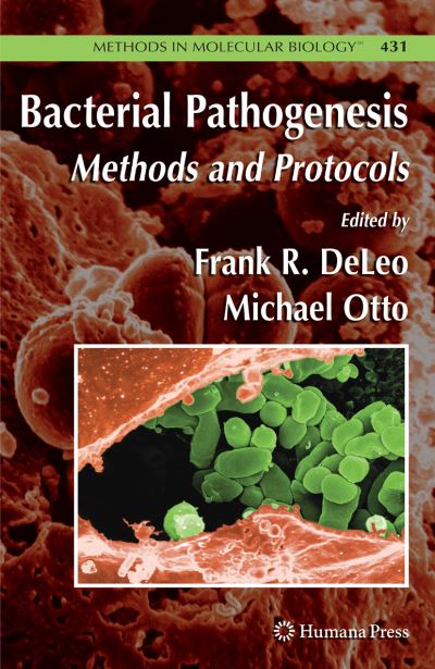 Cover for Frank R Deleo · Bacterial Pathogenesis: Methods and Protocols - Methods in Molecular Biology (Hardcover Book) (2008)