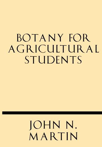 Cover for John N. Martin · Botany for Agricultural Students (Taschenbuch) (2013)