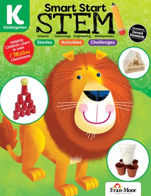 Cover for Evan-Moor Educational Publishers · Smart Start Stem, Grade K (Paperback Book) (2018)