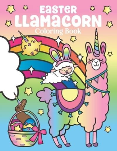 Cover for Nyx Spectrum · Easter Llamacorn Coloring Book (Paperback Book) (2019)