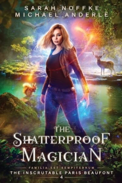 Cover for Sarah Noffke · The Shatterproof Magician (Paperback Book) (2021)