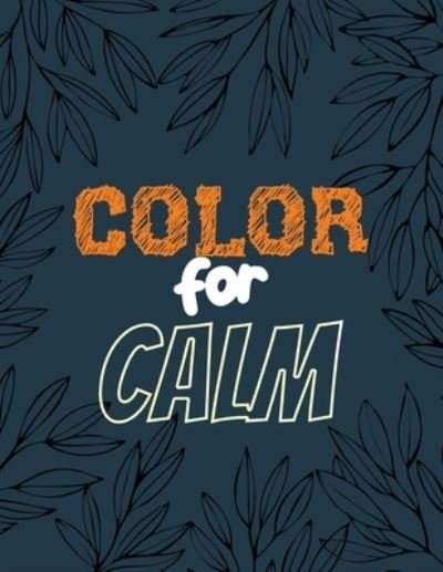 Cover for Rns Coloring Studio · Color for Calm (Pocketbok) (2019)