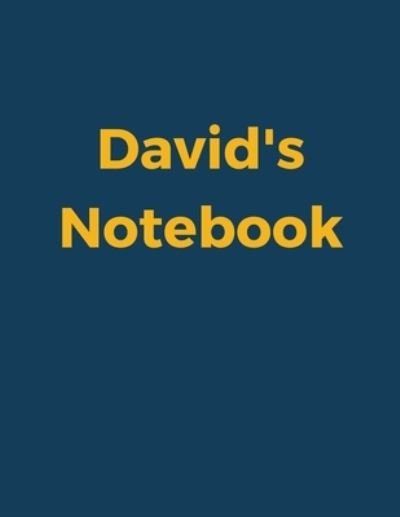 Cover for 99 Notes · David's Notebook (Pocketbok) (2019)