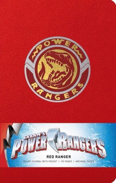 Power Rangers: Red Ranger Hardcover Ruled Journal - 90's Classics - Insight Editions - Livros - Insight Editions - 9781683831402 - 24 de outubro de 2017