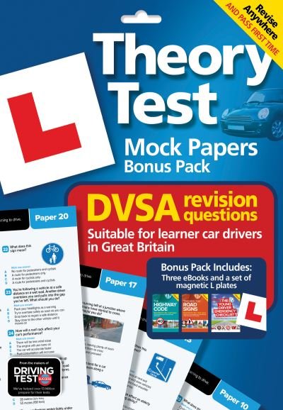 Cover for Focus Multimedia Limited · Theory Test Mock Papers Bonus Pack - Driving Test Success (Paperback Bog) [New edition] (2020)