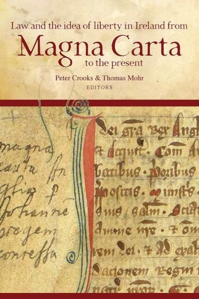 Cover for Law and the idea of liberty in Ireland from Magna Carta to the present - Irish Legal History Society (Gebundenes Buch) (2023)