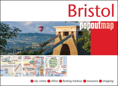 Cover for Popout Map · Bristol PopOut Map - PopOut Maps (Map) (2018)
