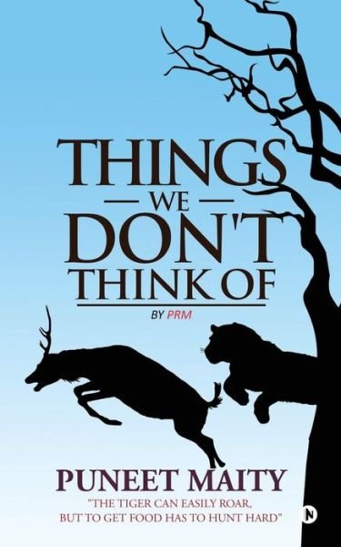 Cover for Puneet Maity · Things We Don't Think of (Paperback Book) (2016)