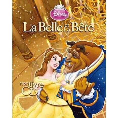 Cover for Walt Disney · La Belle Et La Bete, Mon Grand Livre-CD (Pocketbok) (2010)