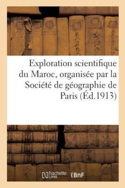 Cover for Masson · Exploration Scientifique Du Maroc, Organisee Par La Societe de Geographie de Paris (Paperback Book) (2018)