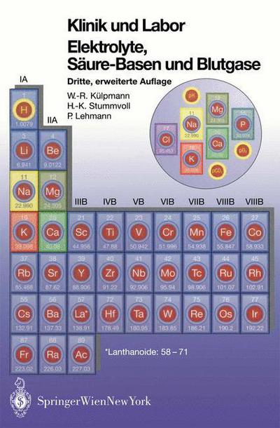 Cover for Wolf-Rudiger Kulpmann · Klinik und Labor Elektrolyke, Saure-Basen und Blutgase (Paperback Book) [3., erw. Aufl. edition] (2002)
