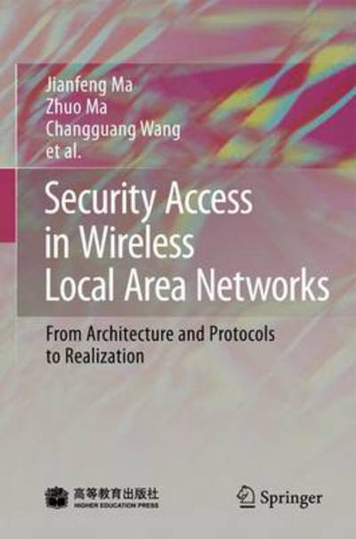 Cover for Ma · Security Access in Wireless Local Ar (Book)