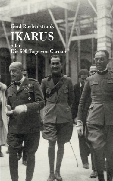 Cover for Ruebenstrunk · Ikarus oder Die 500 Tage v (Book) (2019)