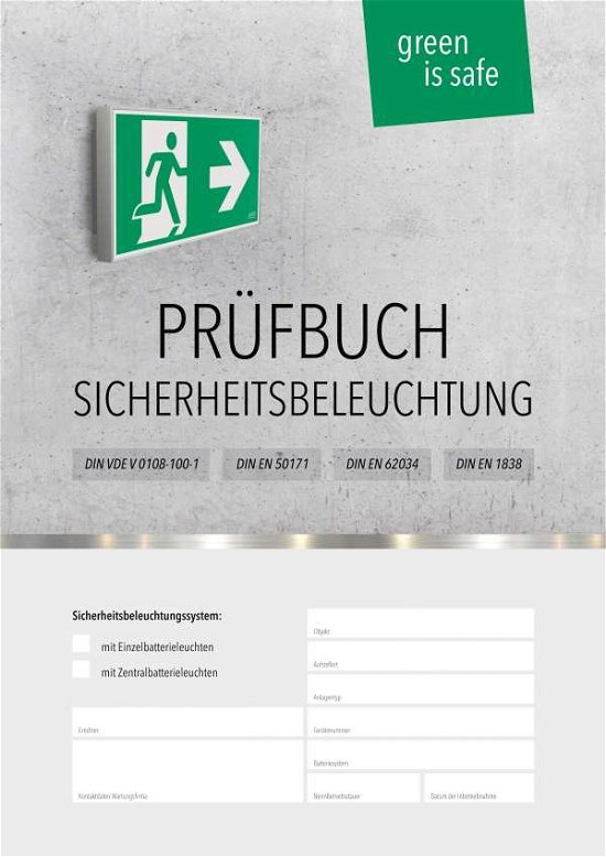 Cover for Knaak · Prüfbuch für Sicherheitsbeleuchtu (N/A)