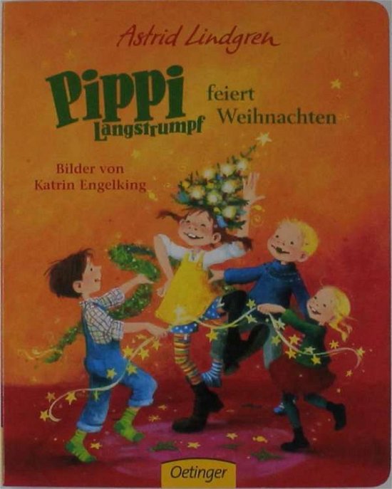 Cover for Lindgren · Pippi Langstrumpf feiert Weihn (Book)