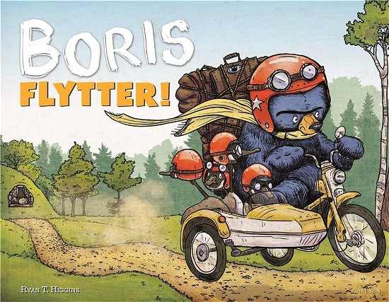 Cover for Ryan T. Higgins · Bjørnen Boris: Boris flytter! (Inbunden Bok) [1:a utgåva] (2018)
