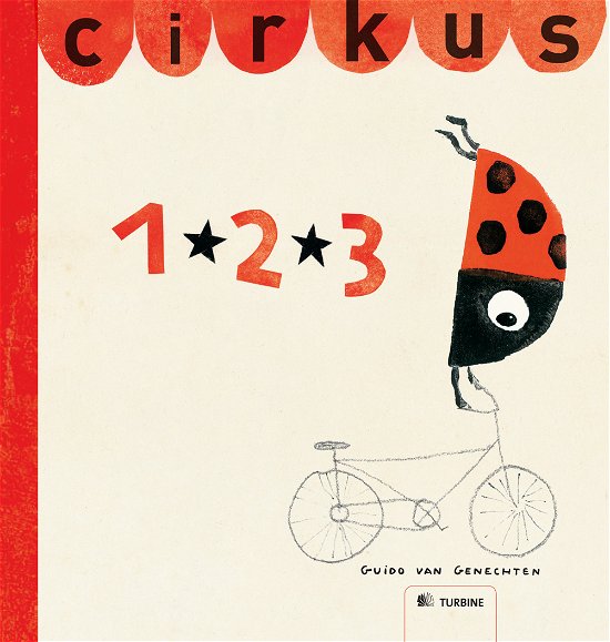 Cover for Guido van Genechten · Cirkus 1 2 3 (Indbundet Bog) [1. udgave] (2012)