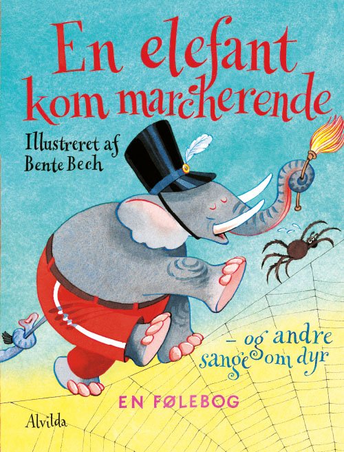 Cover for Bente Bech · En elefant kom marcherende (Cardboard Book) [2th edição] (2013)