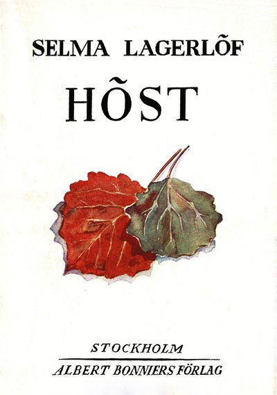 Cover for Selma Lagerlöf · Höst: berättelser och tal (ePUB) (2014)