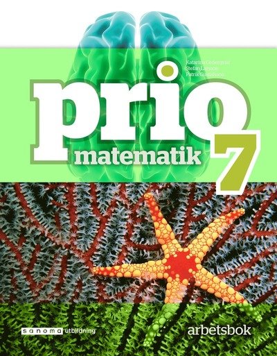 Prio Matematik 7 Arbetsbok - Attila Szabo - Książki - Sanoma Utbildning - 9789152346402 - 22 lutego 2018