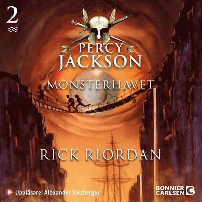 Cover for Rick Riordan · Percy Jackson: Monsterhavet (Hörbok (MP3)) (2021)