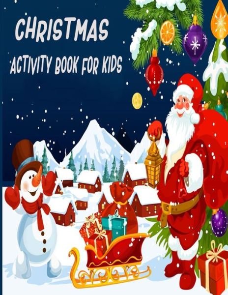 Cover for Smehedi Design Publications · Christmas Activity Book For Kids (Paperback Bog) (2020)