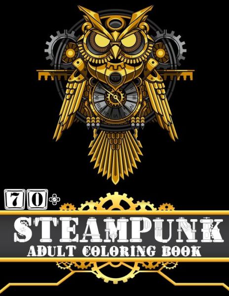 Cover for Sunrise Coloring · Steampunk Adult coloring book (Paperback Book) (2020)