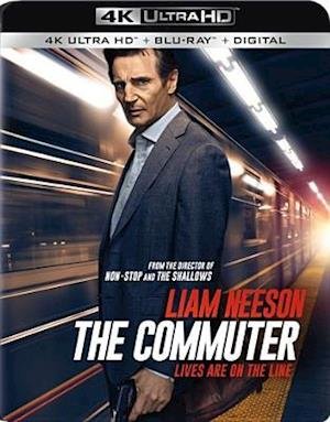 Cover for Commuter (4K UHD Blu-ray) (2018)
