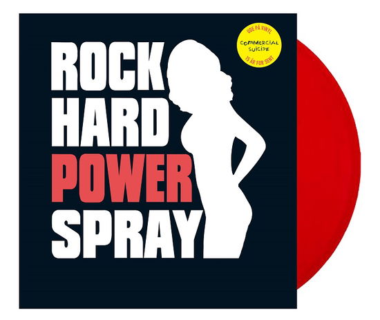 Rock Hard Power Spray · Commercial Suicide (Red Vinyl) (LP) [Limited edition] (2021)