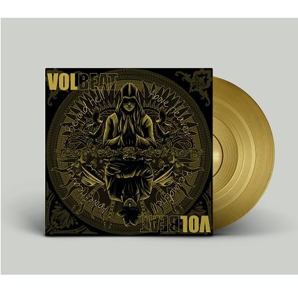 Cover for VOLBEAT · Beyond Hell / Above Heaven (Gold Vinyl) (LP) [Limited edition] (2021)