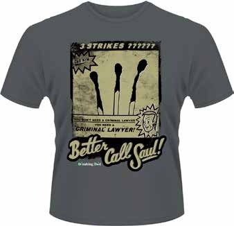 Cover for Breaking Bad · Better Call Saul/3.. (T-shirt) [size S] (2014)