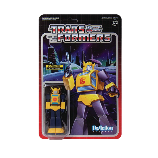 Transformers Reaction Figure - Bumblebee - Transformers - Merchandise - SUPER 7 - 0840049800403 - 16. marts 2020