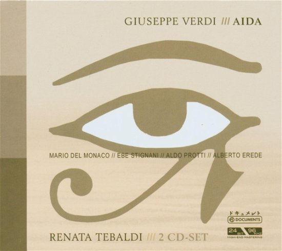 Verdi: Aida - Del Monaco / Tebaldi / Erede - Musik - MASTERWORKS - 4011222229403 - June 5, 2006