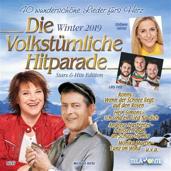 Die Volkstümliche Hitparade Winter 2019 - Various Artists - Musiikki - TELAMO - 4053804311403 - perjantai 7. joulukuuta 2018