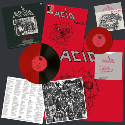 Maniac (Bi-color Vinyl) (2lp) - Acid - Muziek - HIGH ROLLER - 4251267712403 - 16 juni 2023