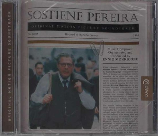 Cover for Ennio Morricone · Sostiene Pereira (CD) (2020)