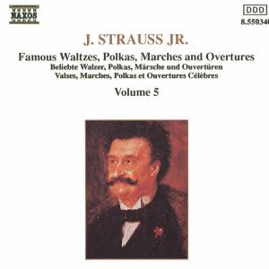 Cover for Johann Strauss · Beliebte Walzer / Polkas / +Vol.5 *s* (CD) (1991)