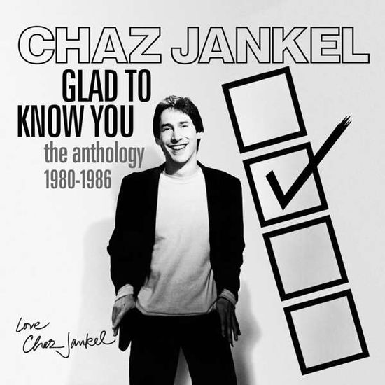 Cover for Chaz Jankel · Glad To Know You - The Anthology 1980-1986 (Clamshell) (CD) (2020)