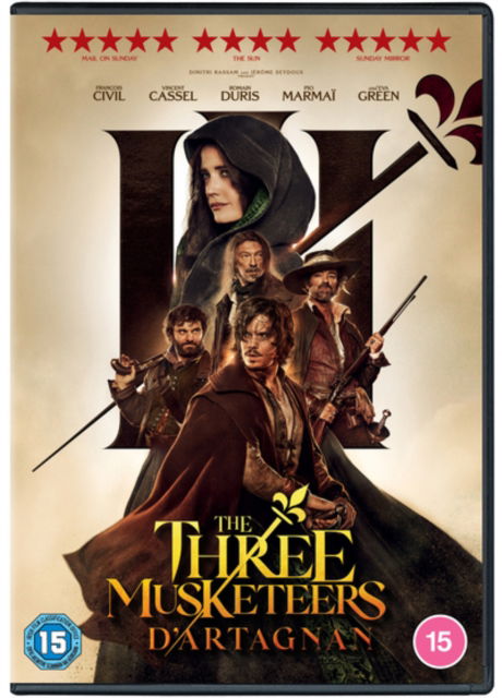 The Three Musketeers - D Artagnan - Martin Bourboulon - Elokuva - Entertainment In Film - 5017239198403 - maanantai 14. elokuuta 2023